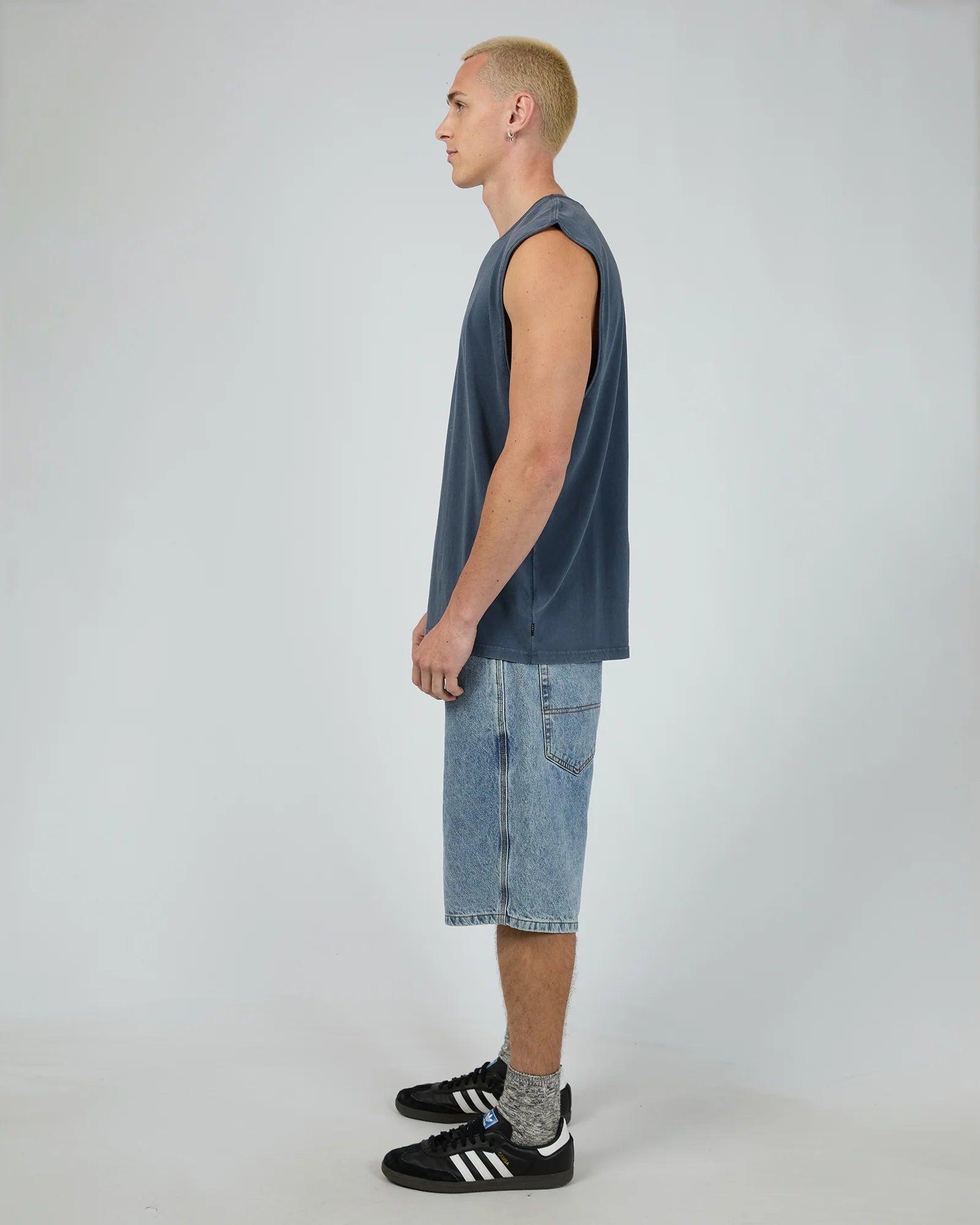 SILENT THEORY Classic muscle - Navy