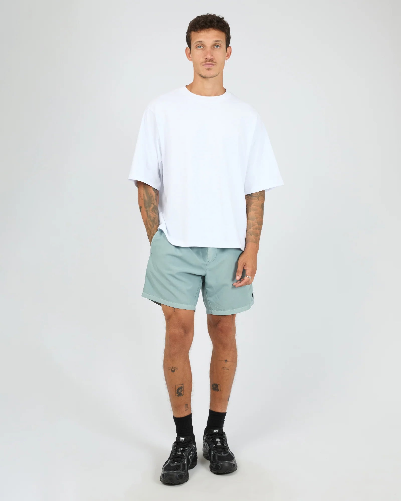 ST GOLIATH Illusion short - Sky blue