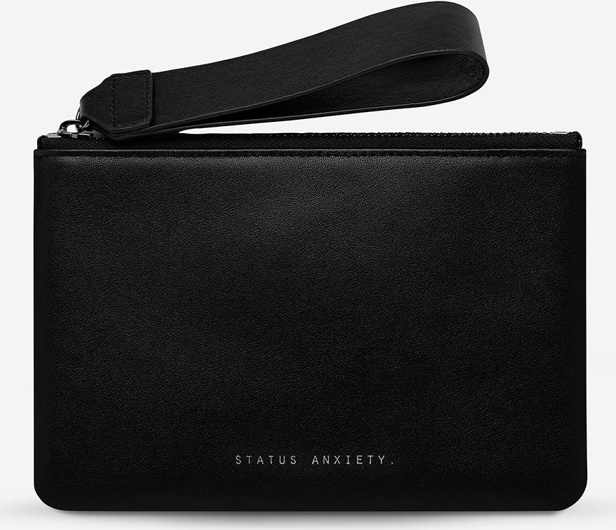 STATUS ANXIETY Take Your Chances Wallet - Black Nappa
