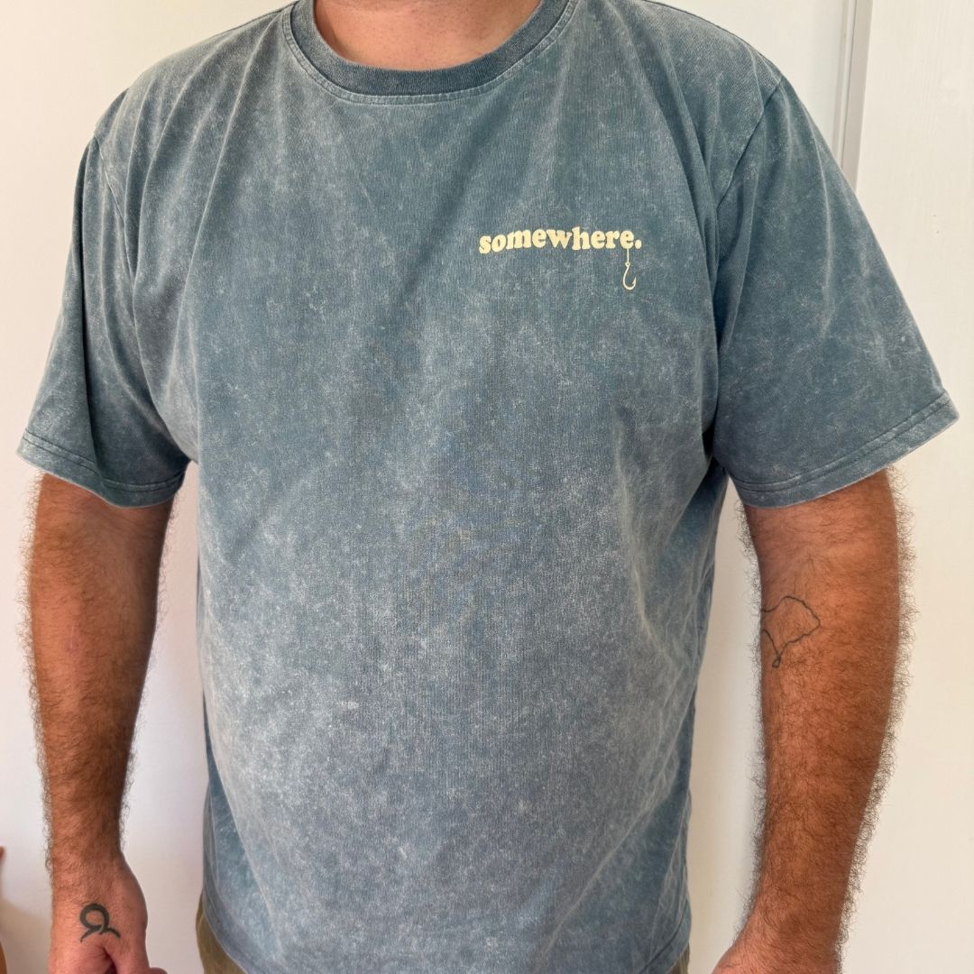 Somewhere – Tinnie Tee – Washed Green