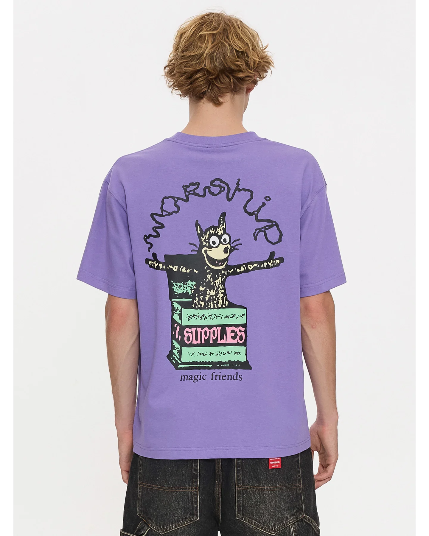 WORSHIP Surprise Tee - Posty Purple