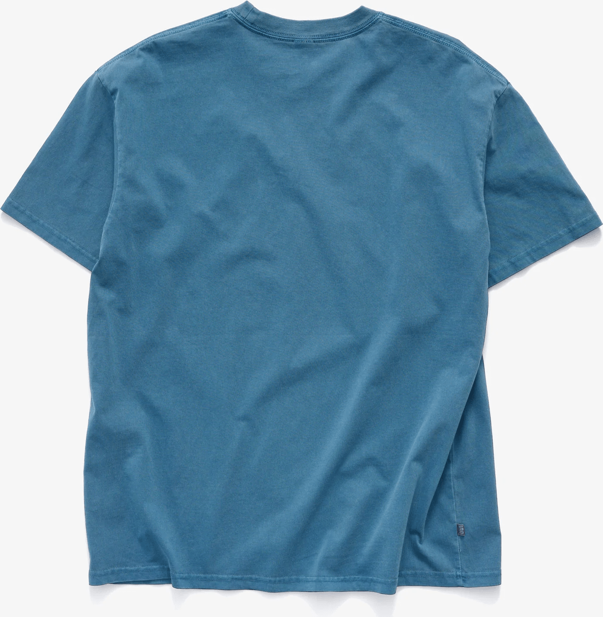 S DOUBLE Timeless T-Shirt - Moroccan blue