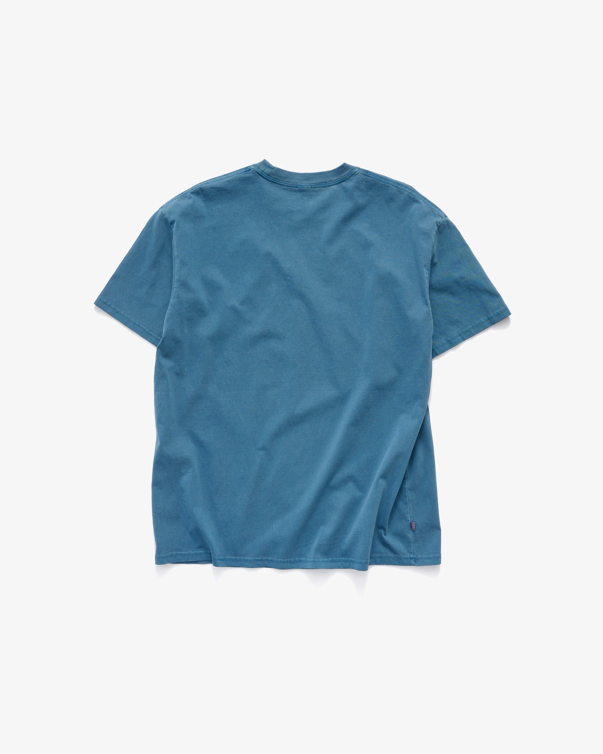 S DOUBLE Timeless T-Shirt - Moroccan blue