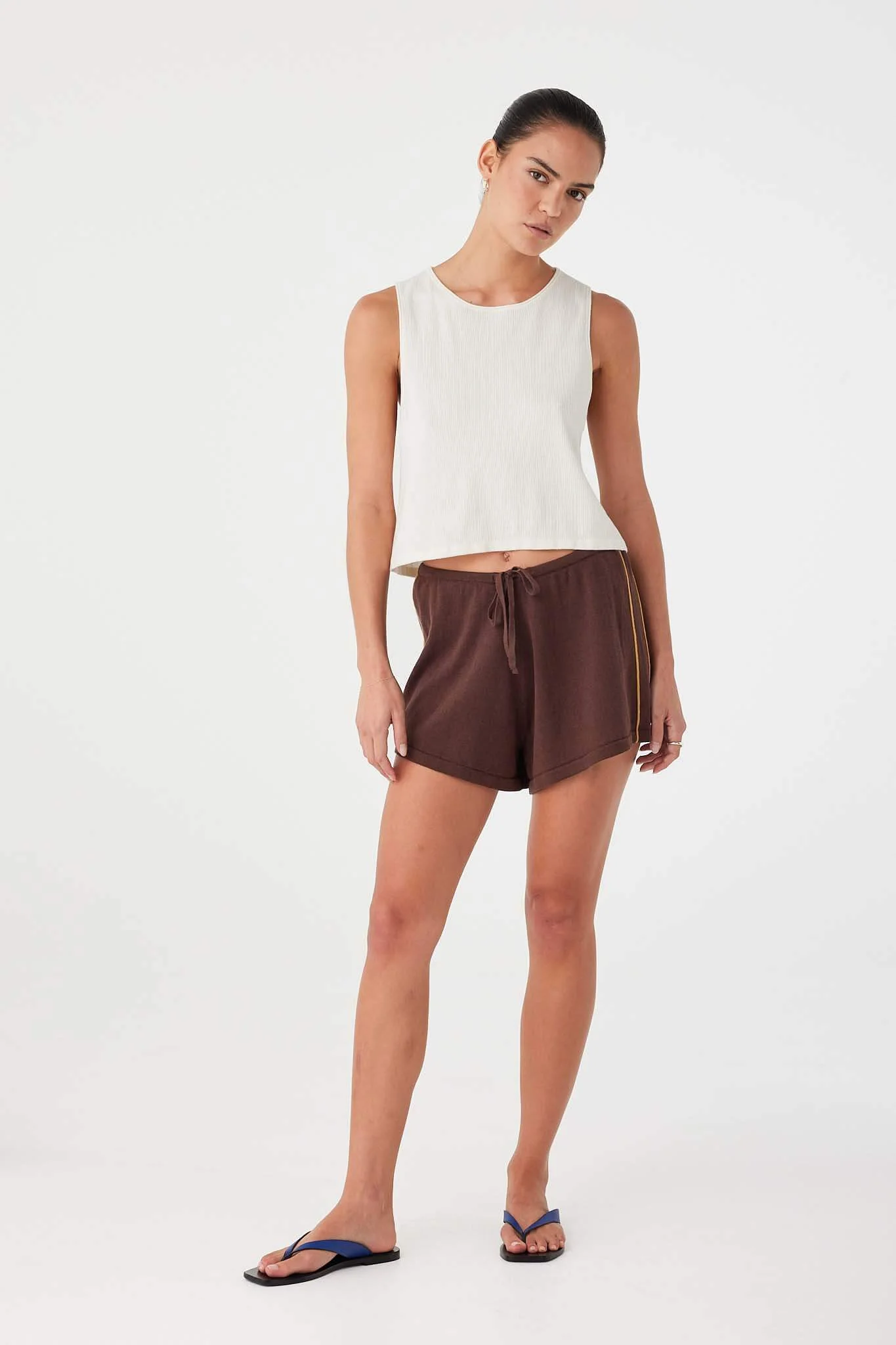 ARCAA Pippa drawstring short - Expresso