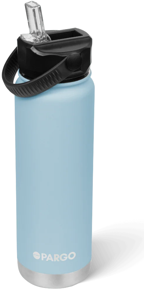 PROJECT PARGO 750mL Insulated Bottle w/ Straw Lid - Bay blue
