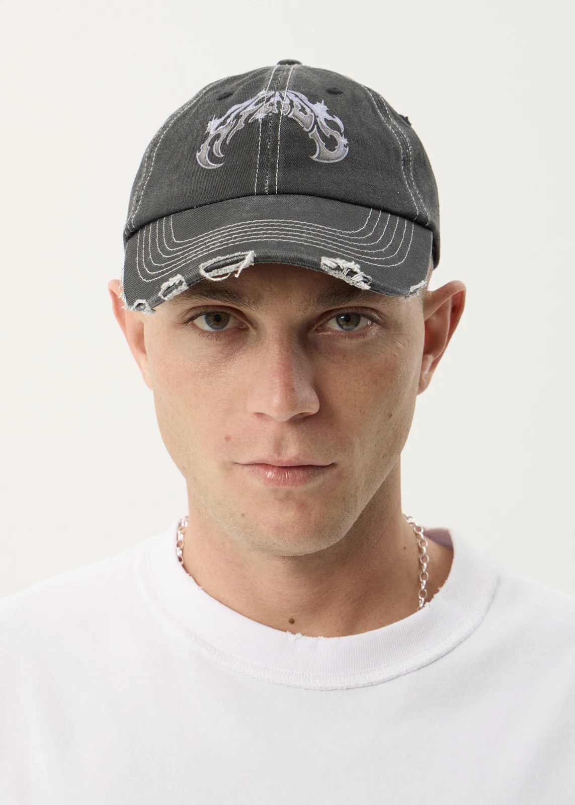 AFENDS Scorpius six panel cap - Stone black