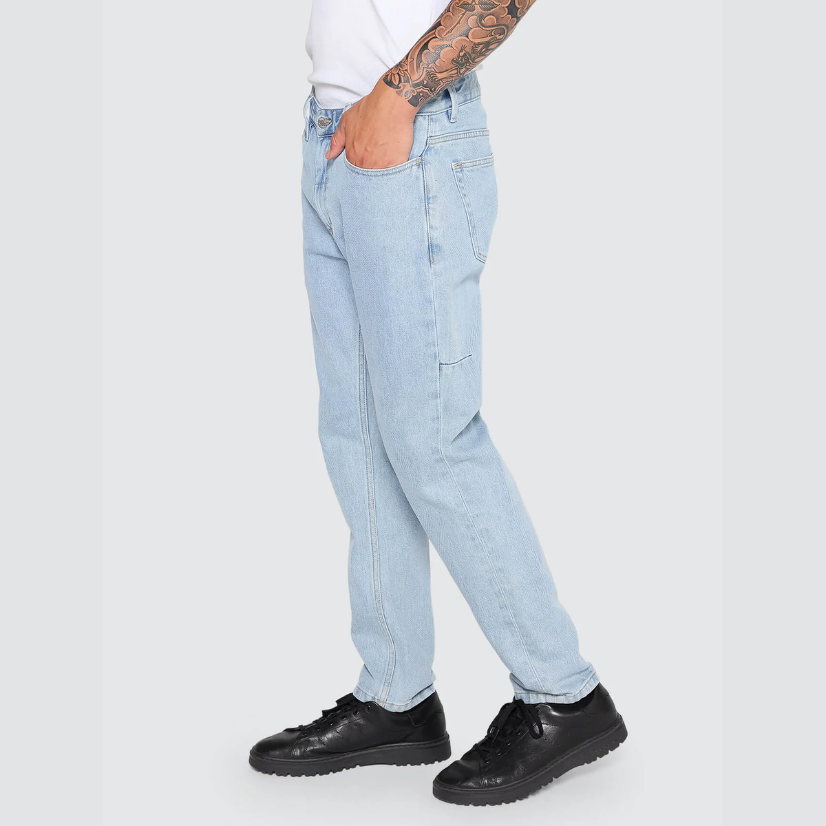 Thrills Bones Slim Denim Jean - Ageless Blue