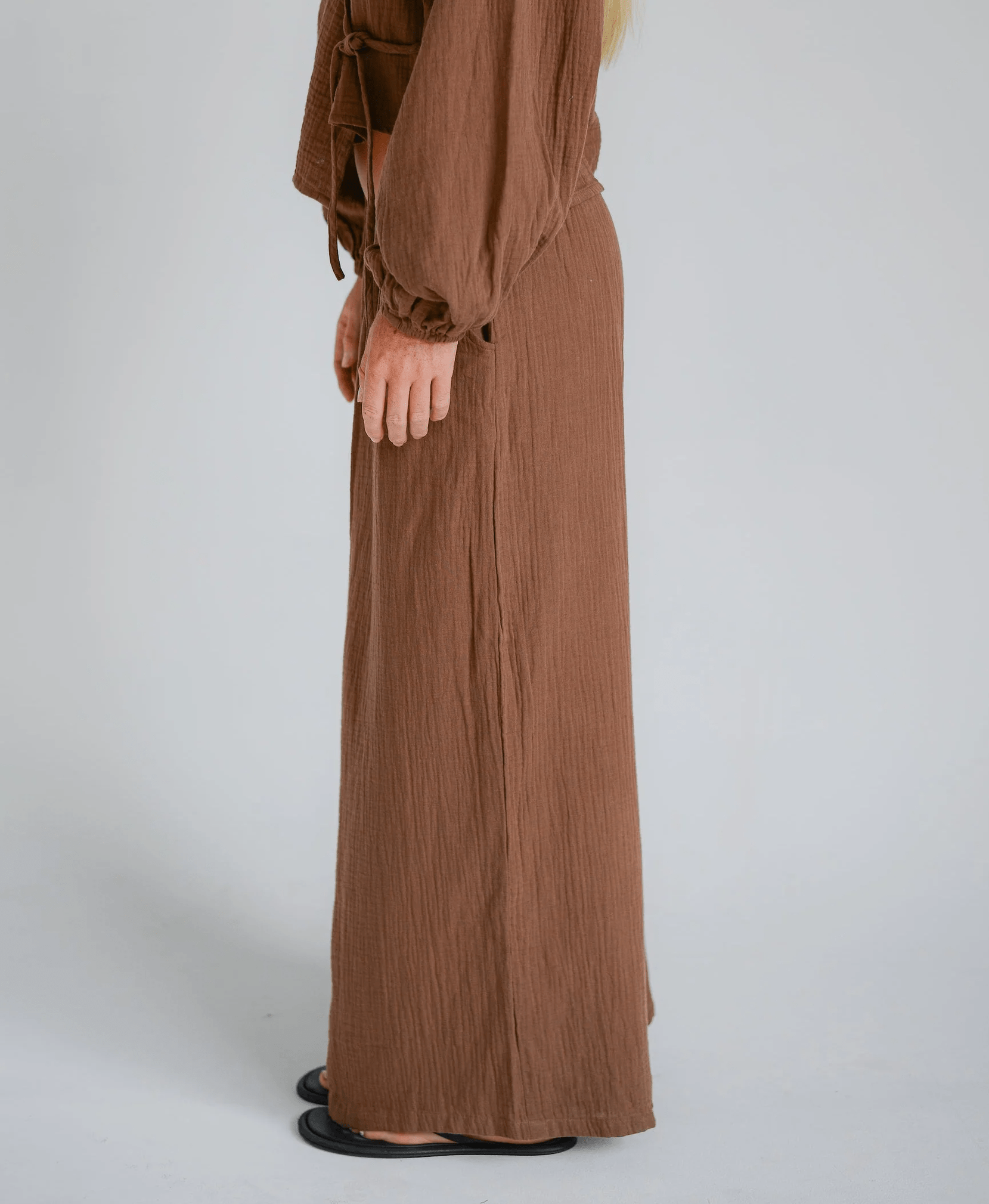 THE BARE ROAD Ivy Pant - Chocolate