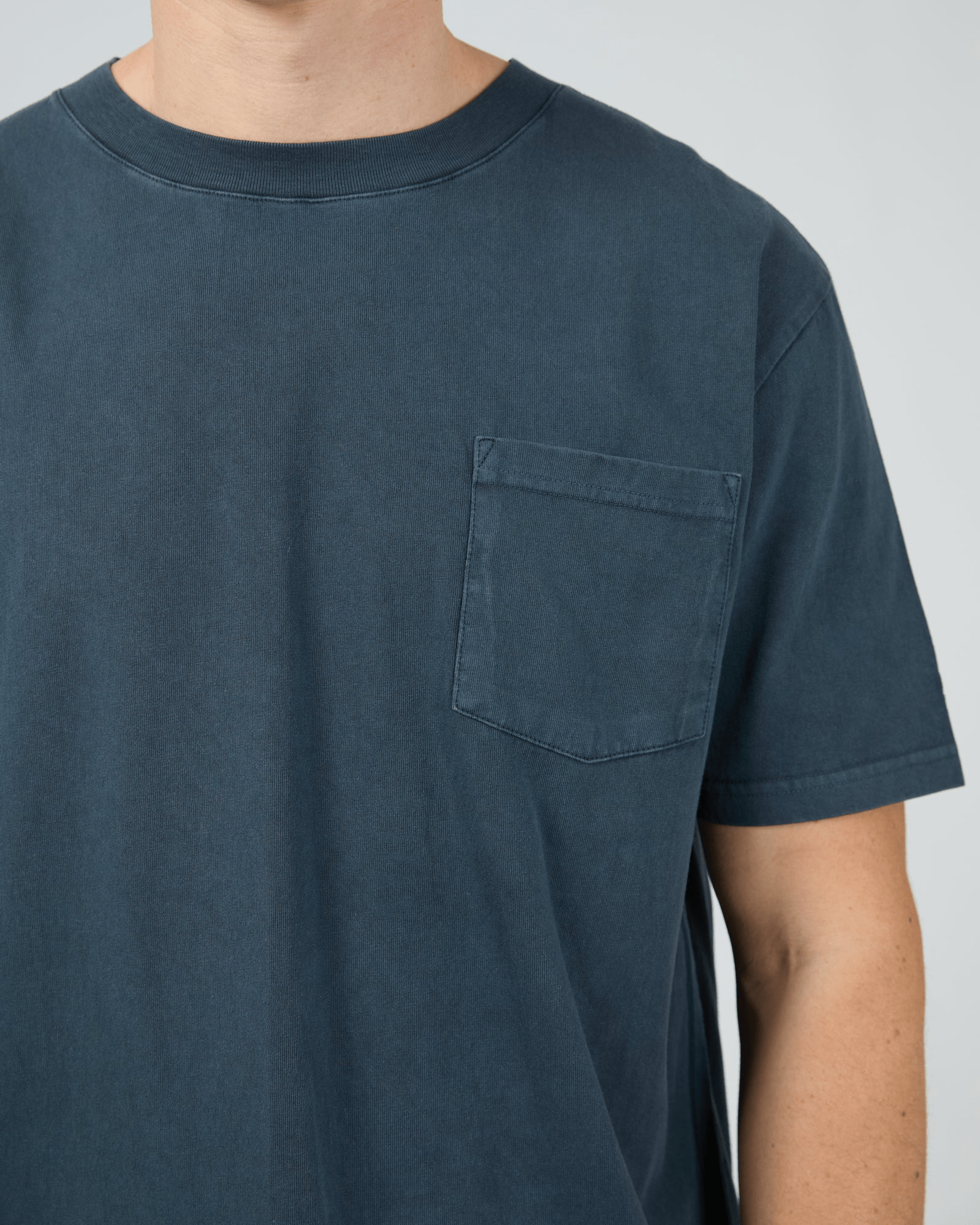 SILENT THEORY Surplus pocket tee - Navy