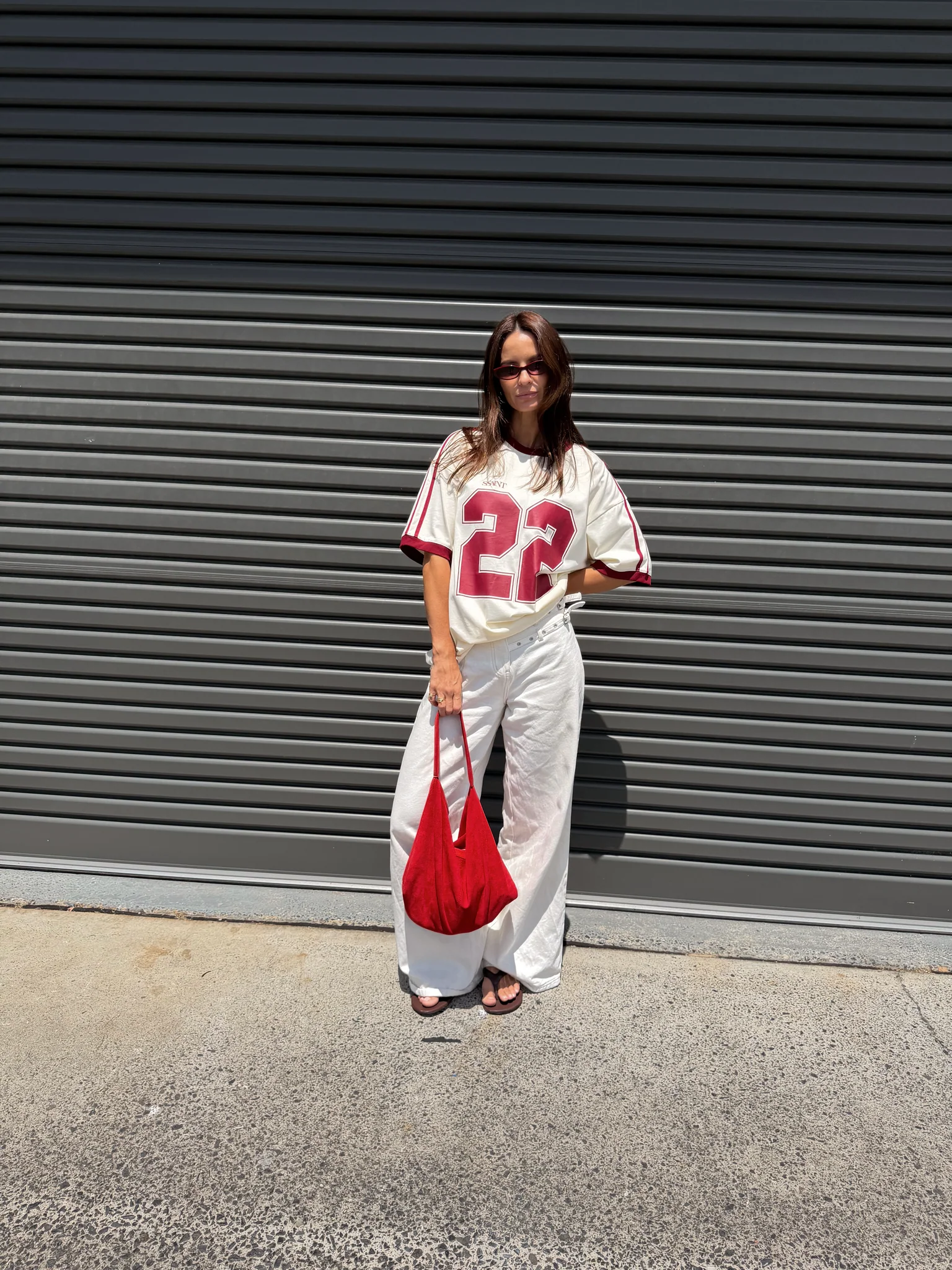 SSAINT Twenty two tee - Cherry