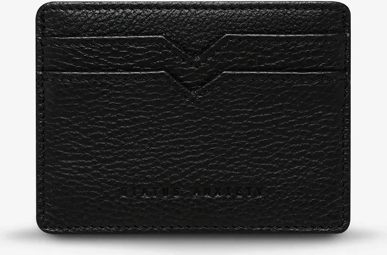 STATUS ANXIETY together for now wallet - black