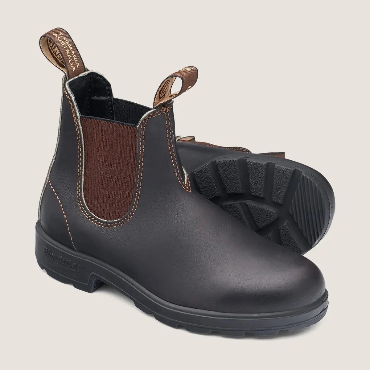 BLUNDSTONE 500 originals chelsea boots - stout brown