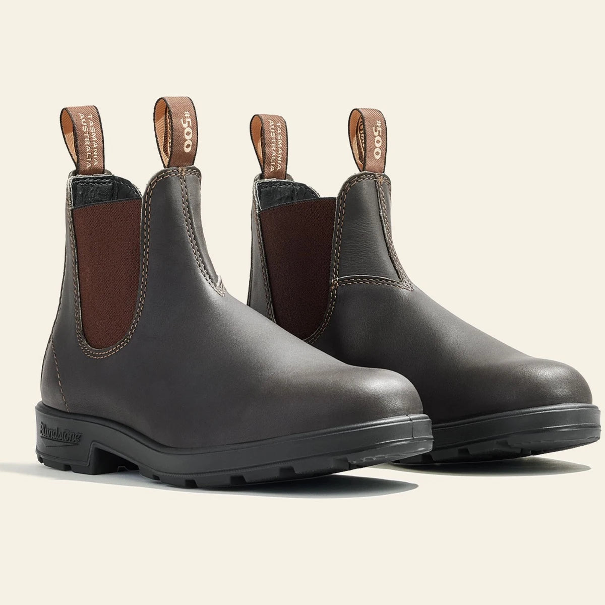 BLUNDSTONE 500 originals chelsea boots - stout brown