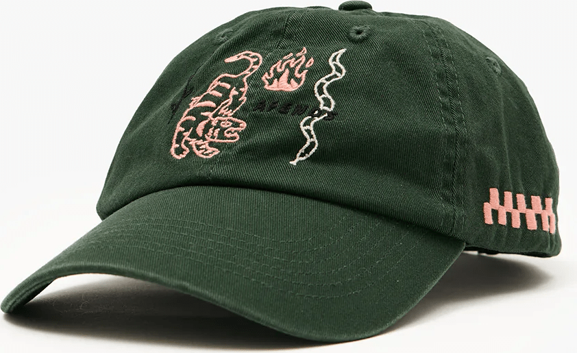 AFENDS Real life six panel cap - Pine
