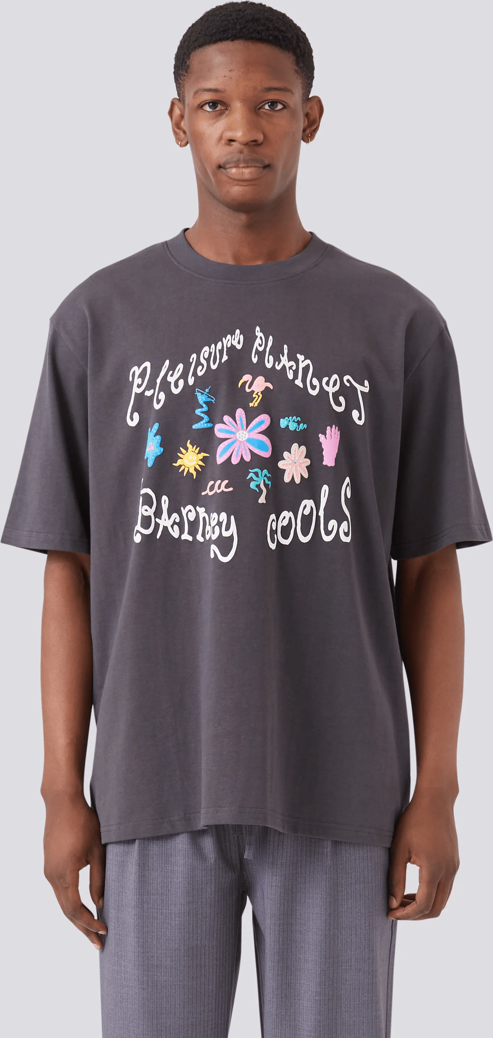 BARNEY COOLS Planet tee - Pigment black