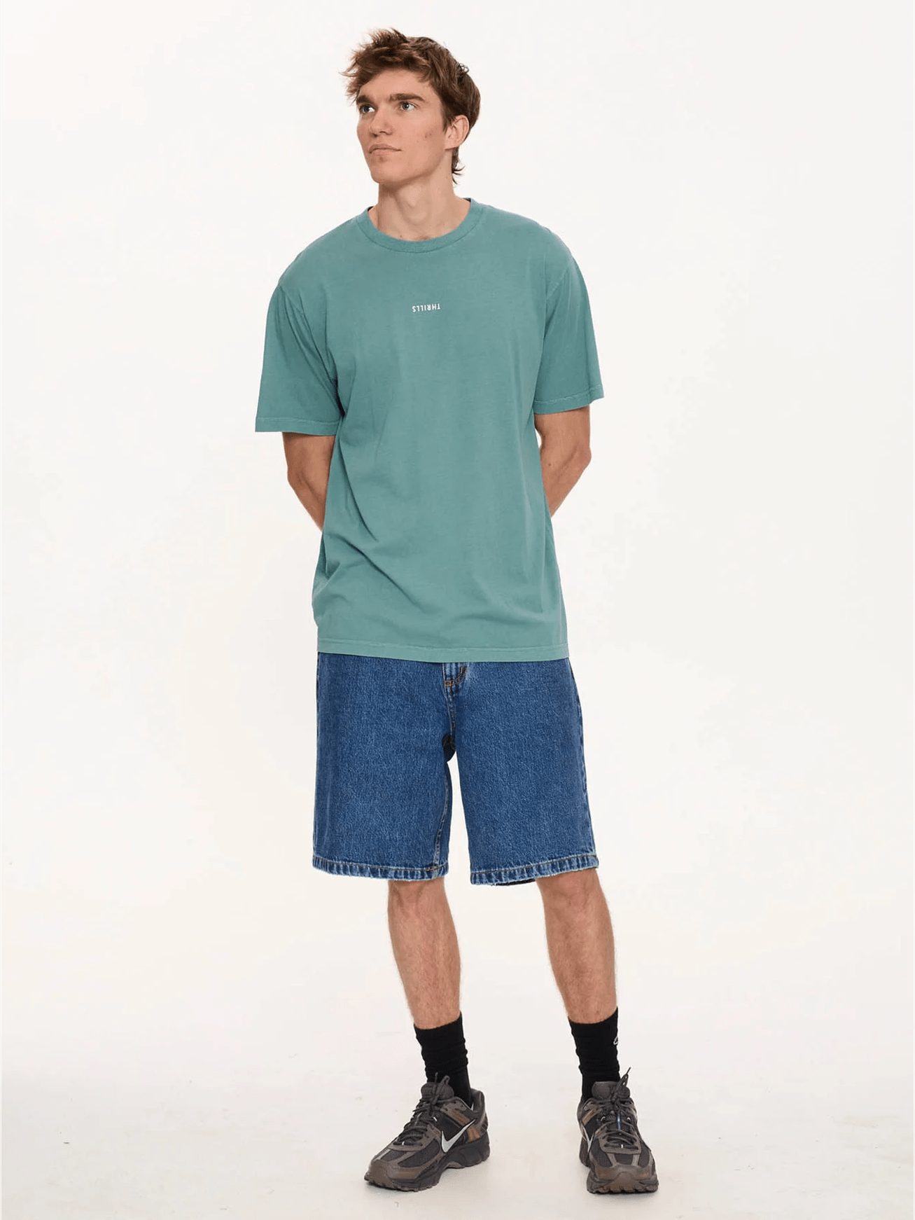 THRILLS MInimal Thrills Merch Fit Tee - Green Coast