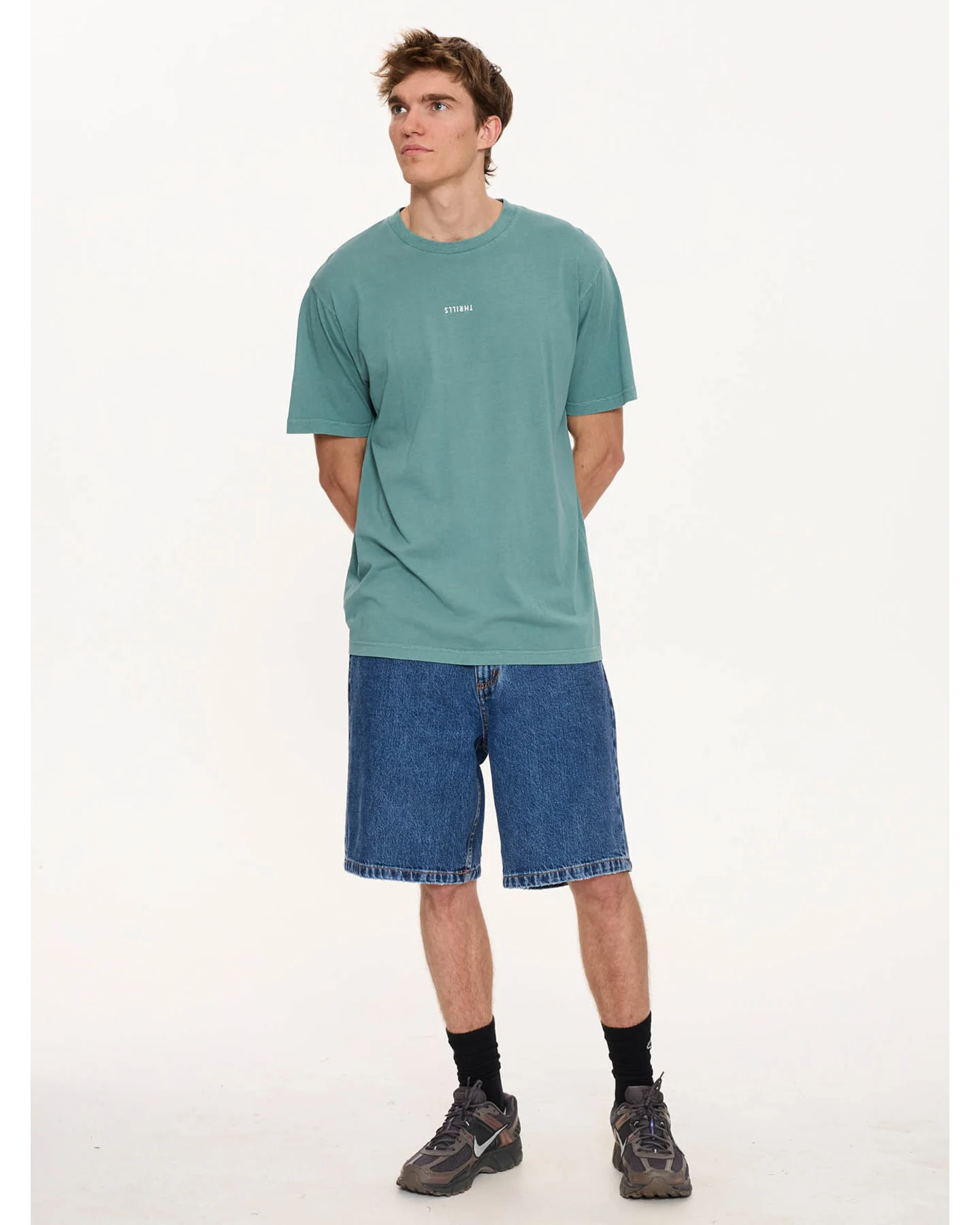 THRILLS MInimal Thrills Merch Fit Tee - Green Coast