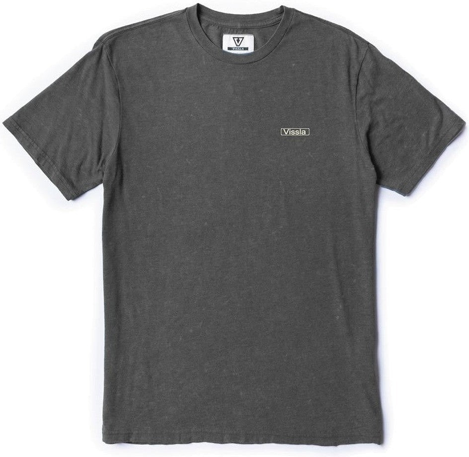 VISSLA Pupukea Pay Phone Cosmic Ss Tee - Phantom