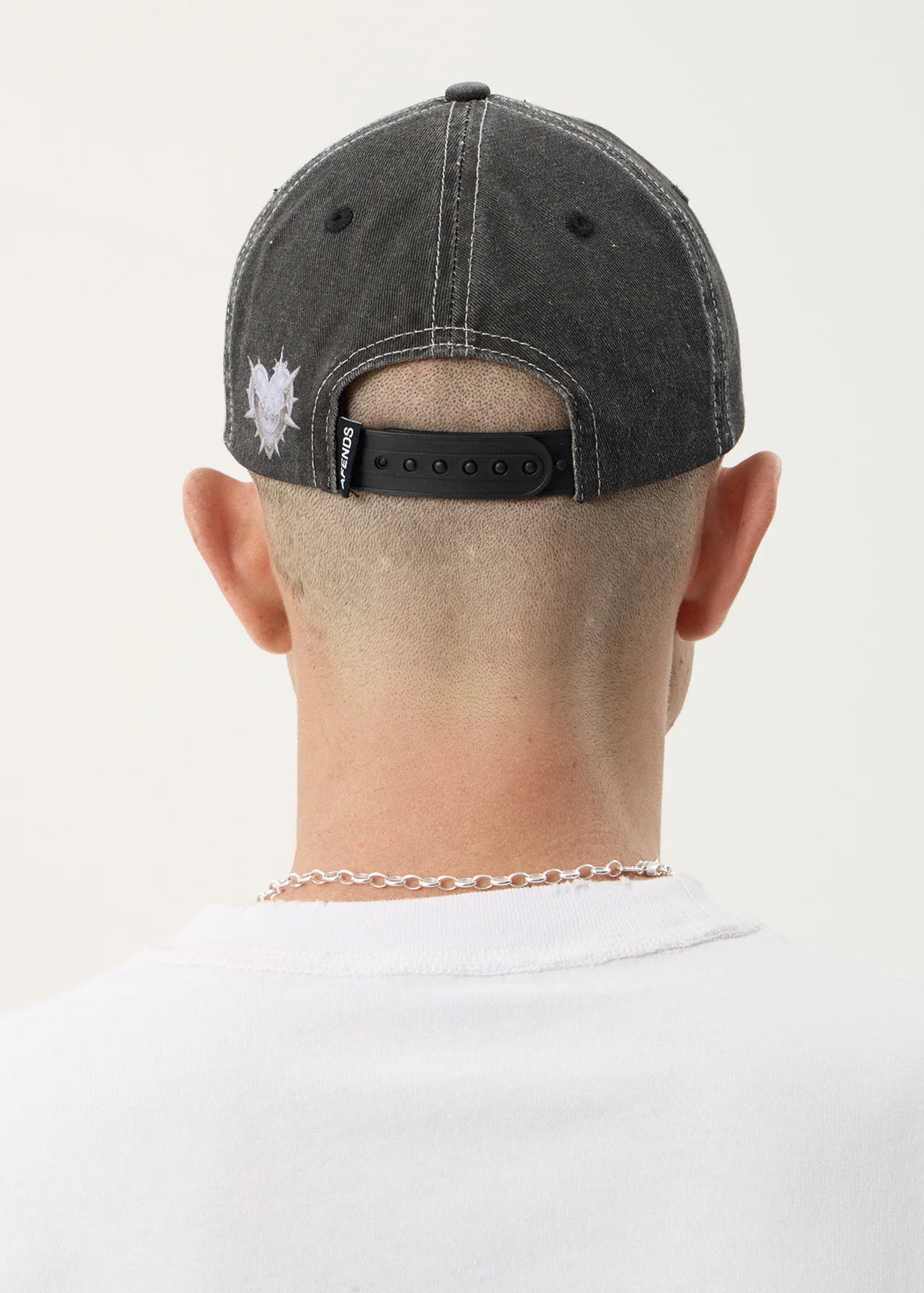 AFENDS Scorpius six panel cap - Stone black