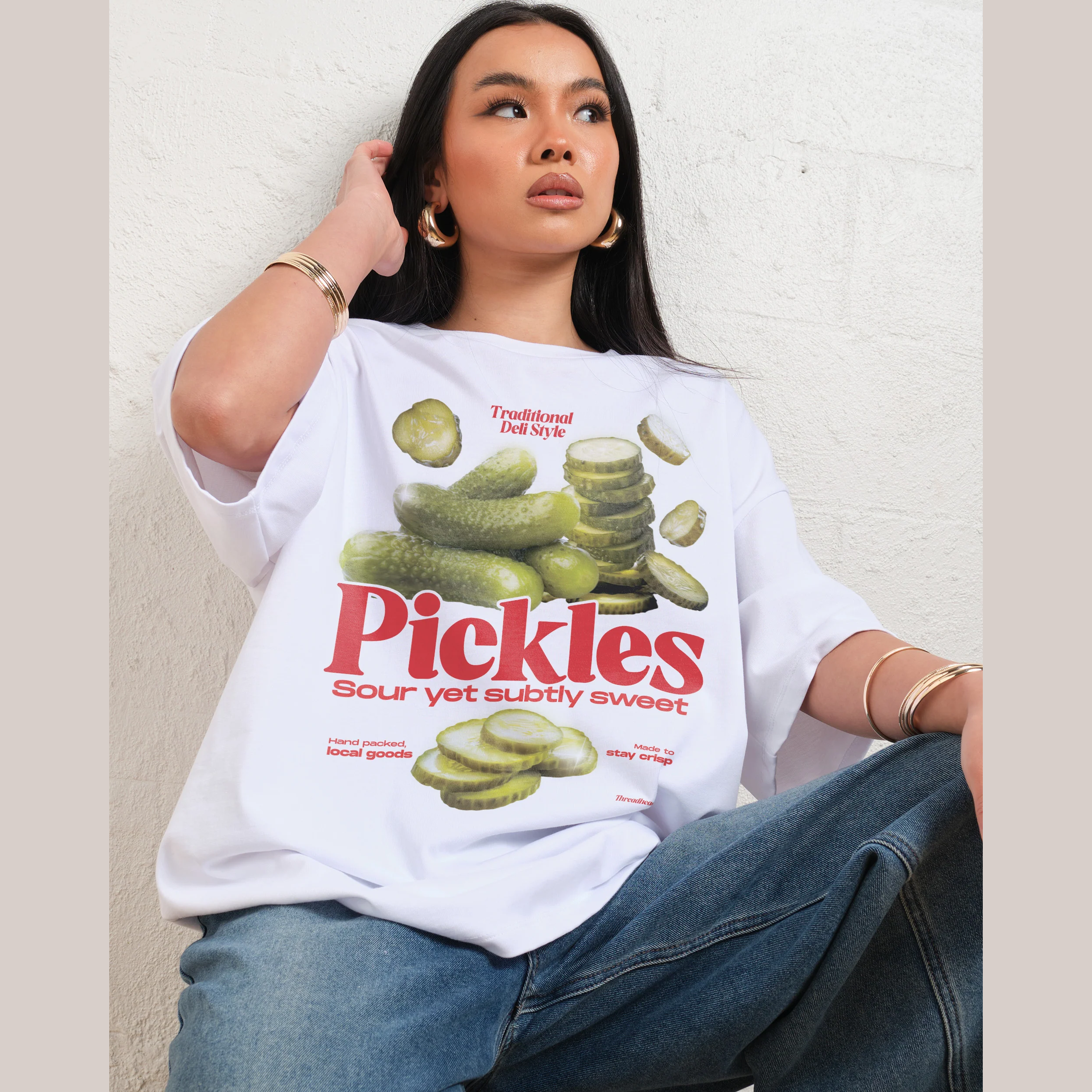 THREADHEADS Originals The Pickles Oversized Tee