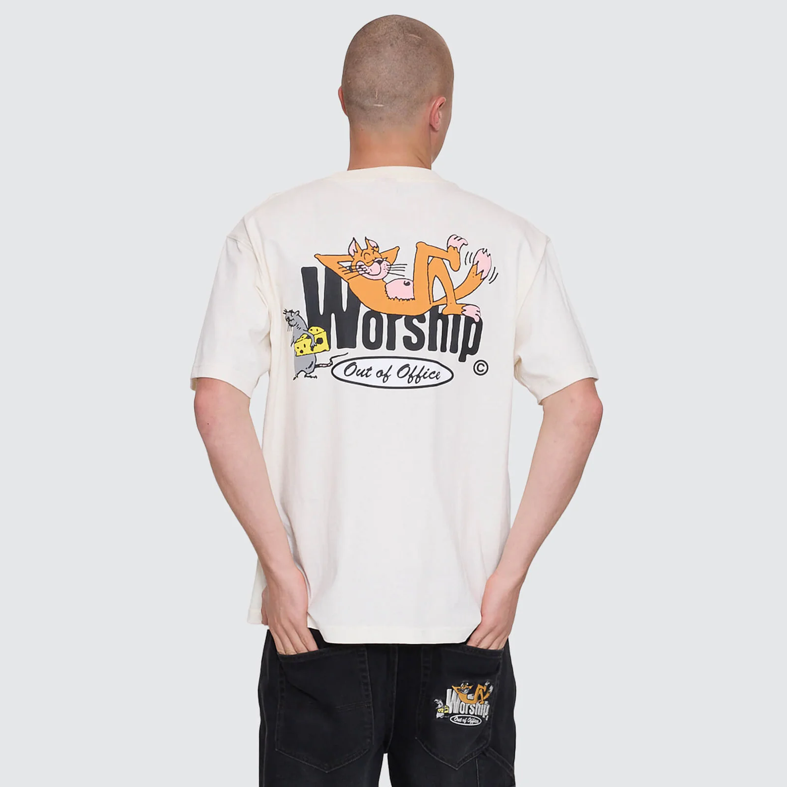 Worship On Leave Tee - Zine