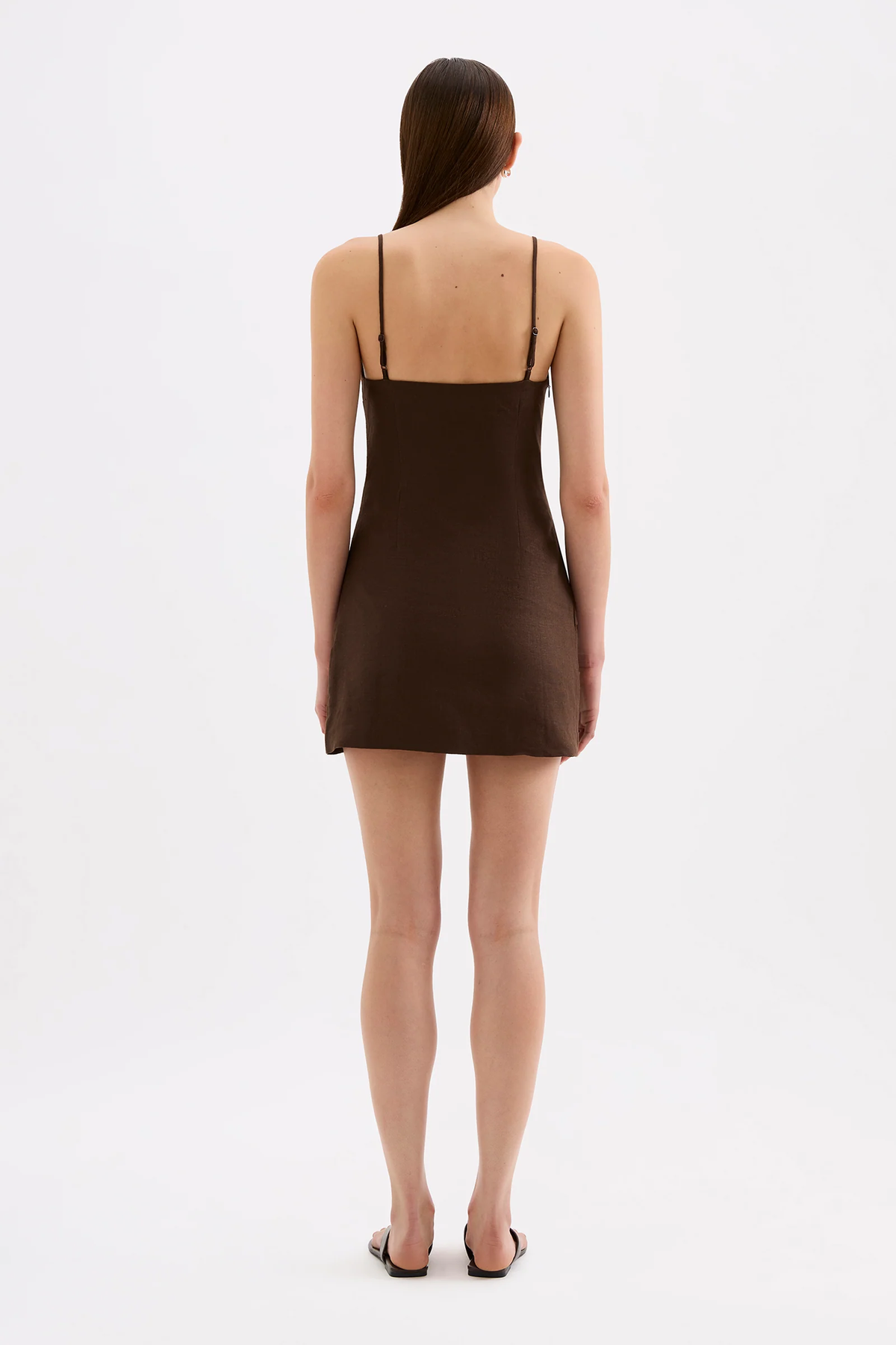 NUDE LUCY Rani Linen Mini Dress