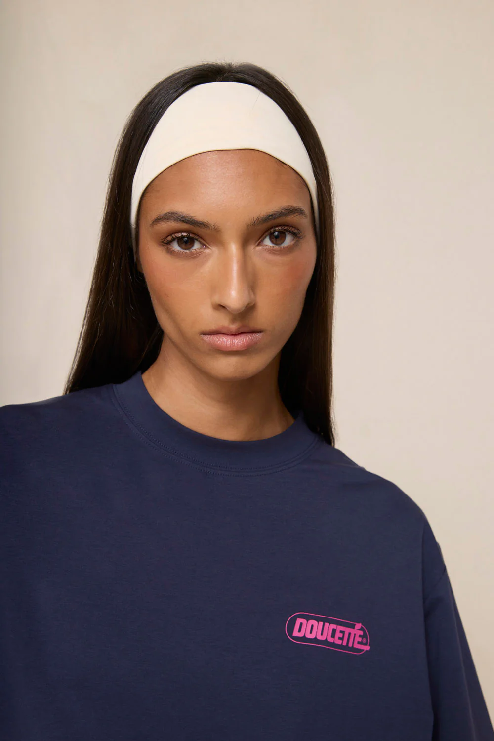 DOUCETTE Berry crush regular tee - Navy