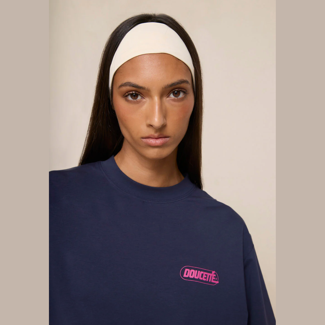 DOUCETTE Berry crush regular tee - Navy