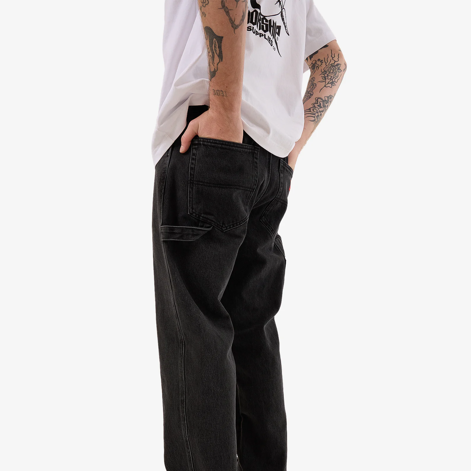 WORSHIP Nuclear Carpenter Jean - Used Black