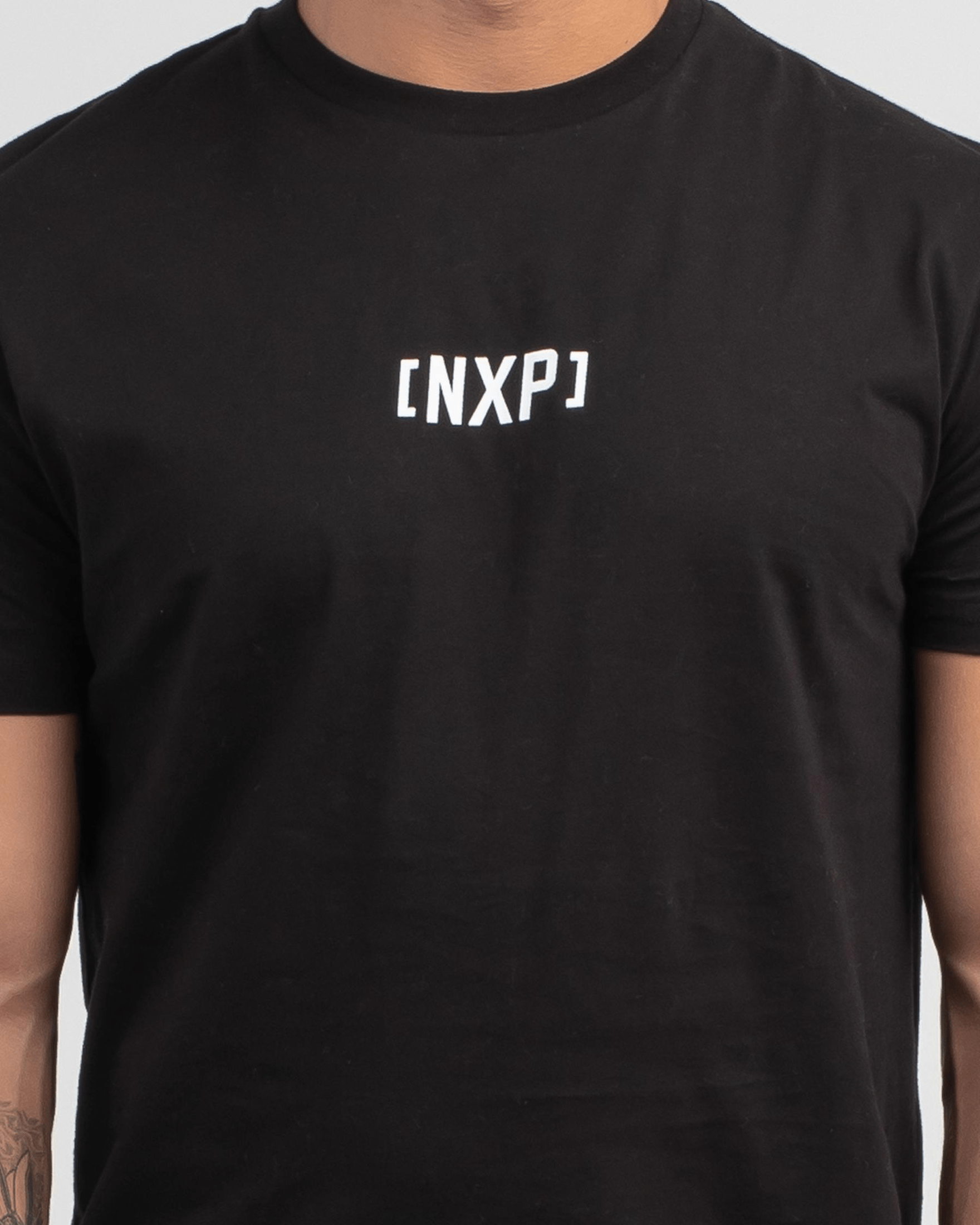 Nxp rundown cape back tee