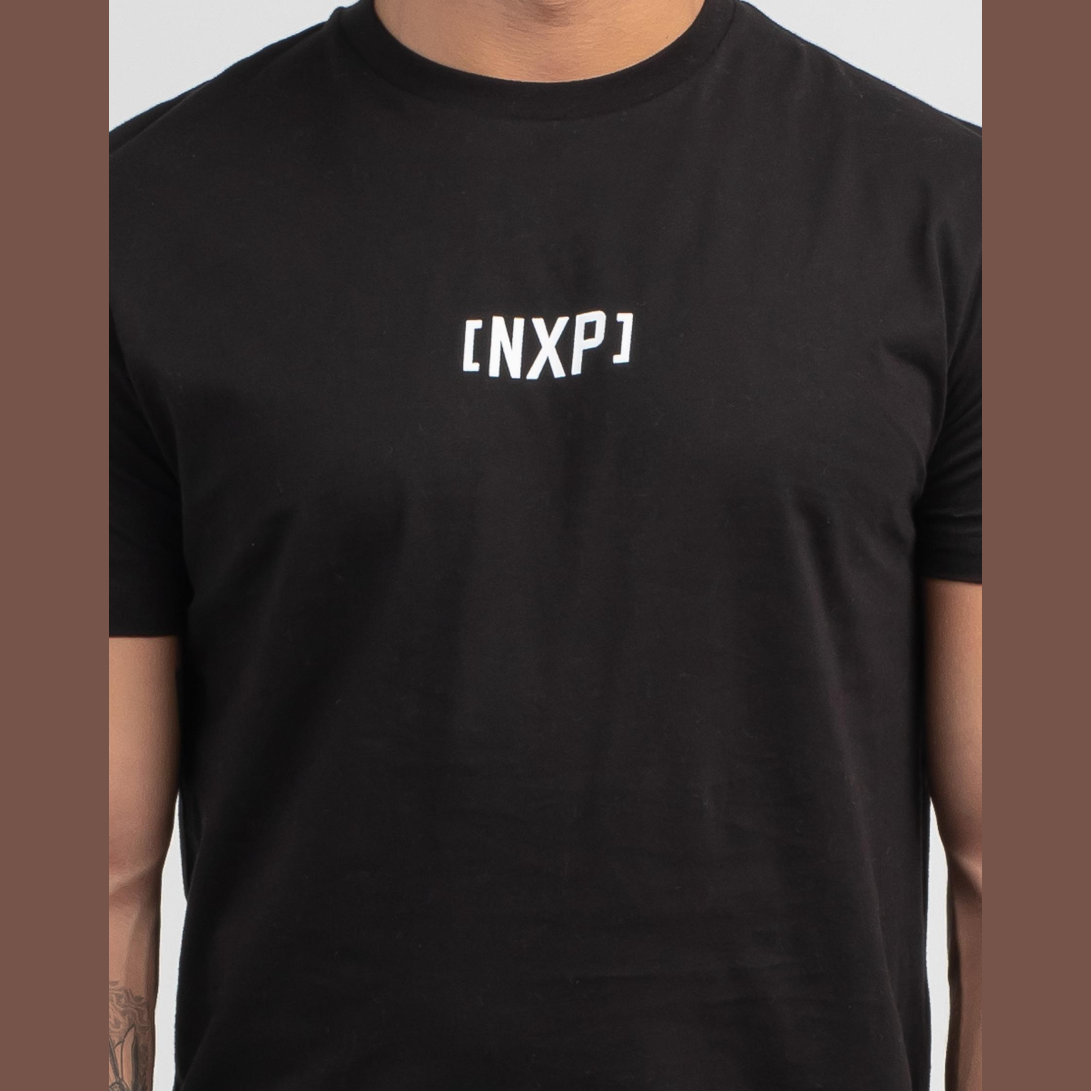 Nxp rundown cape back tee