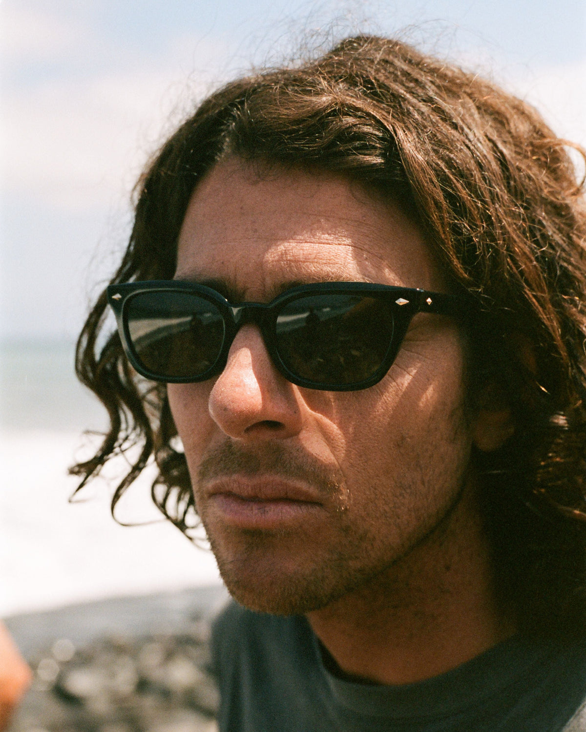 Epokhe Ceremony Sunglasses- Black Polished/ Black