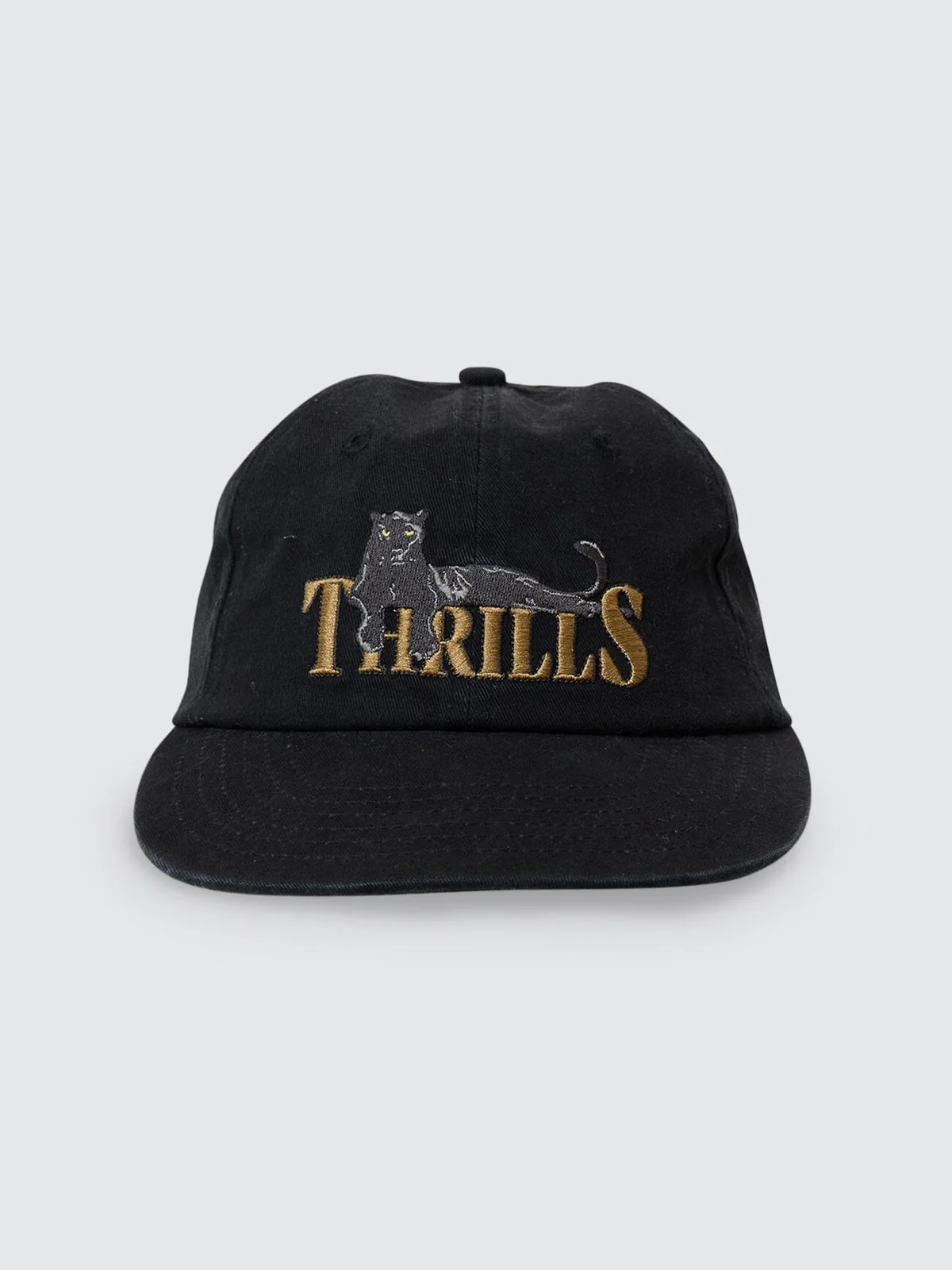 THRILLS Pit stop 6 panel cap - black