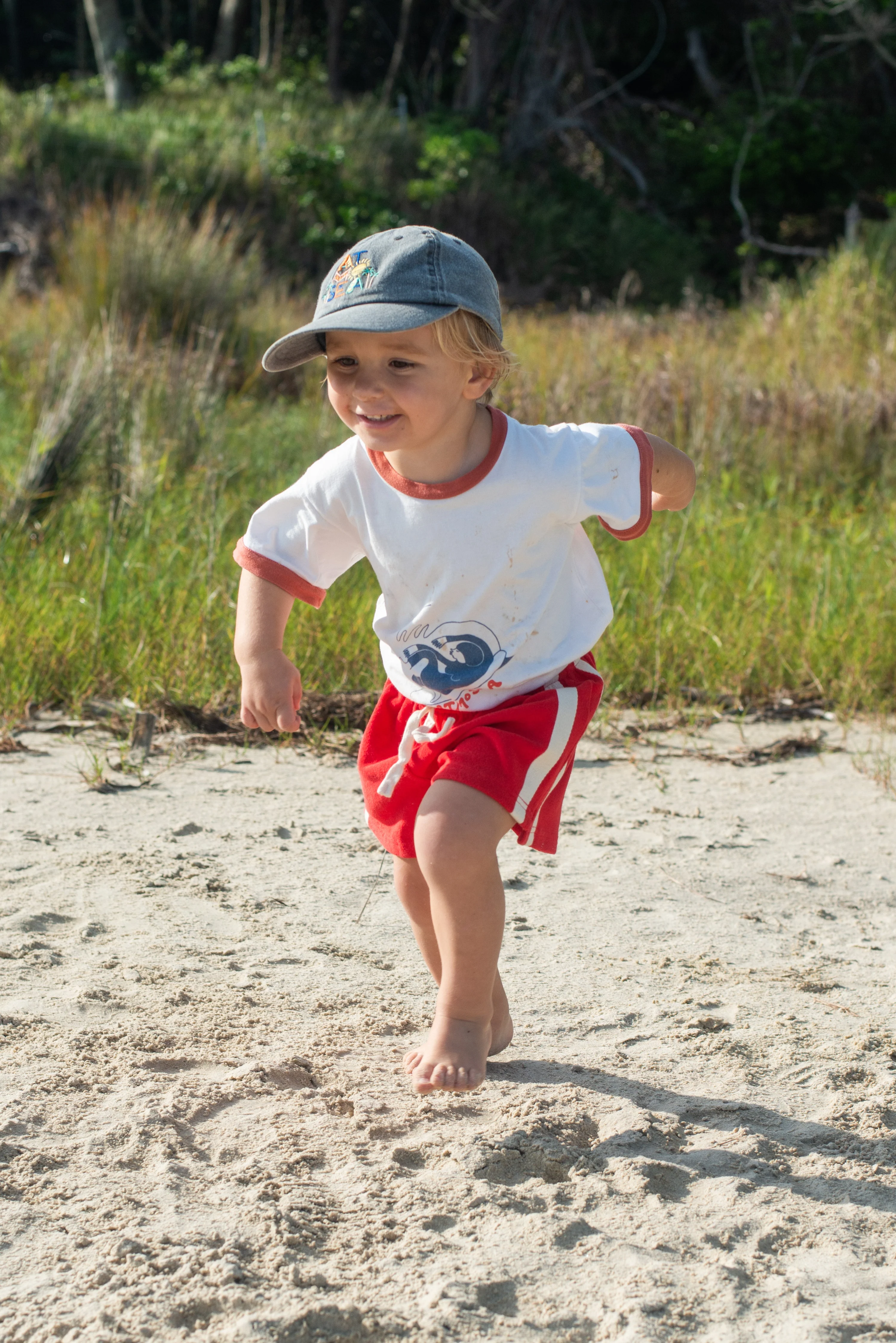 ATMOSEA Mini Terry Towelling Shorts - Chilli