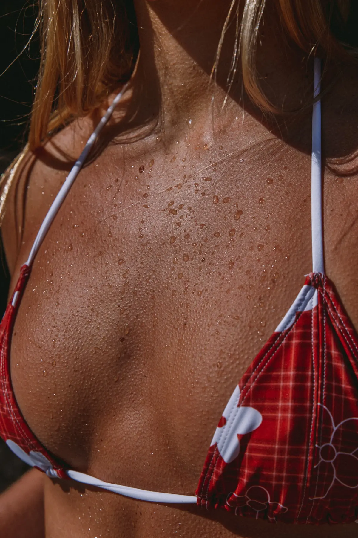 INNER RELM Too busy top - Gingham red