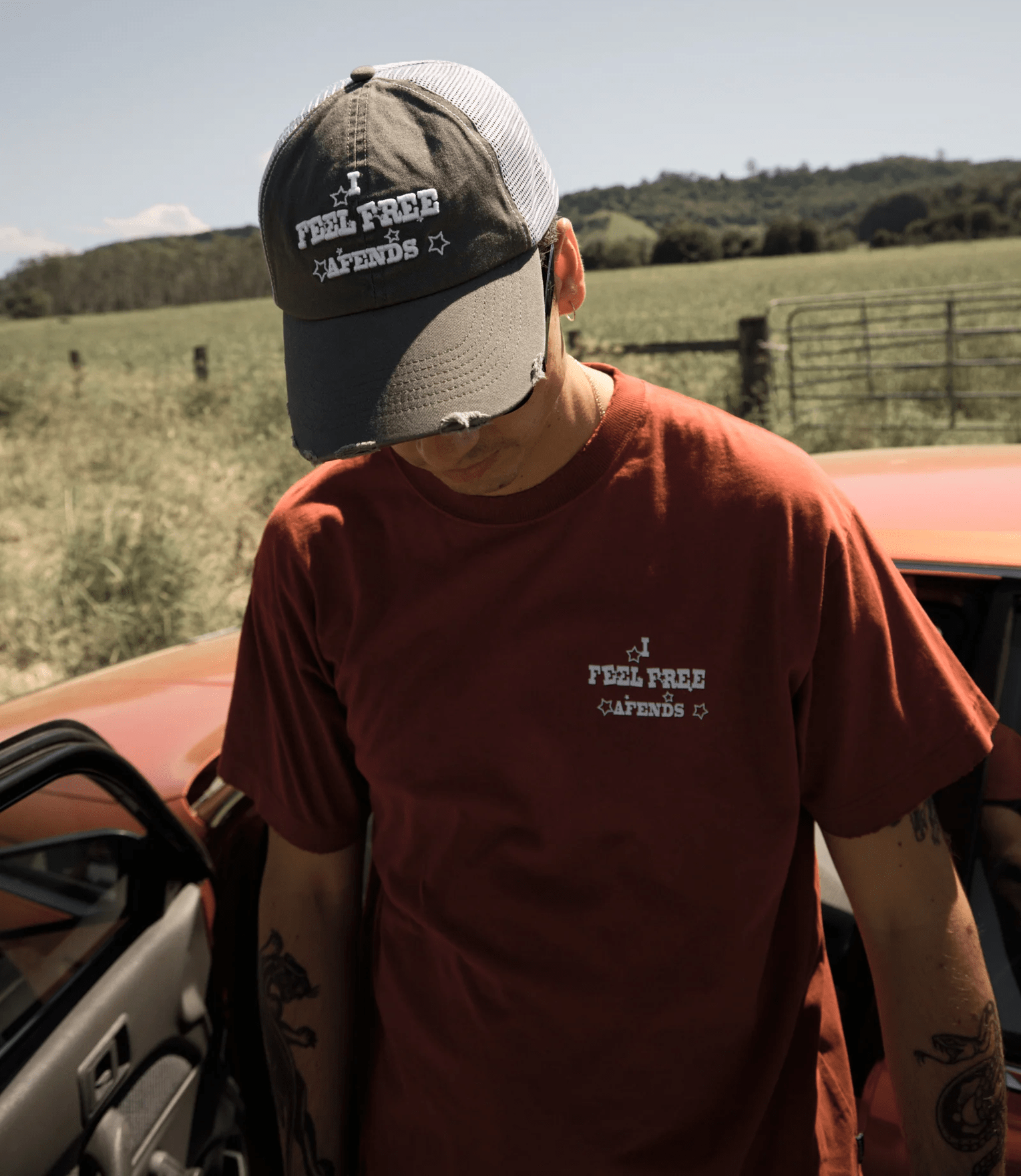 AFENDS Sonoran Six Panel Mesh Cap - Sycamore
