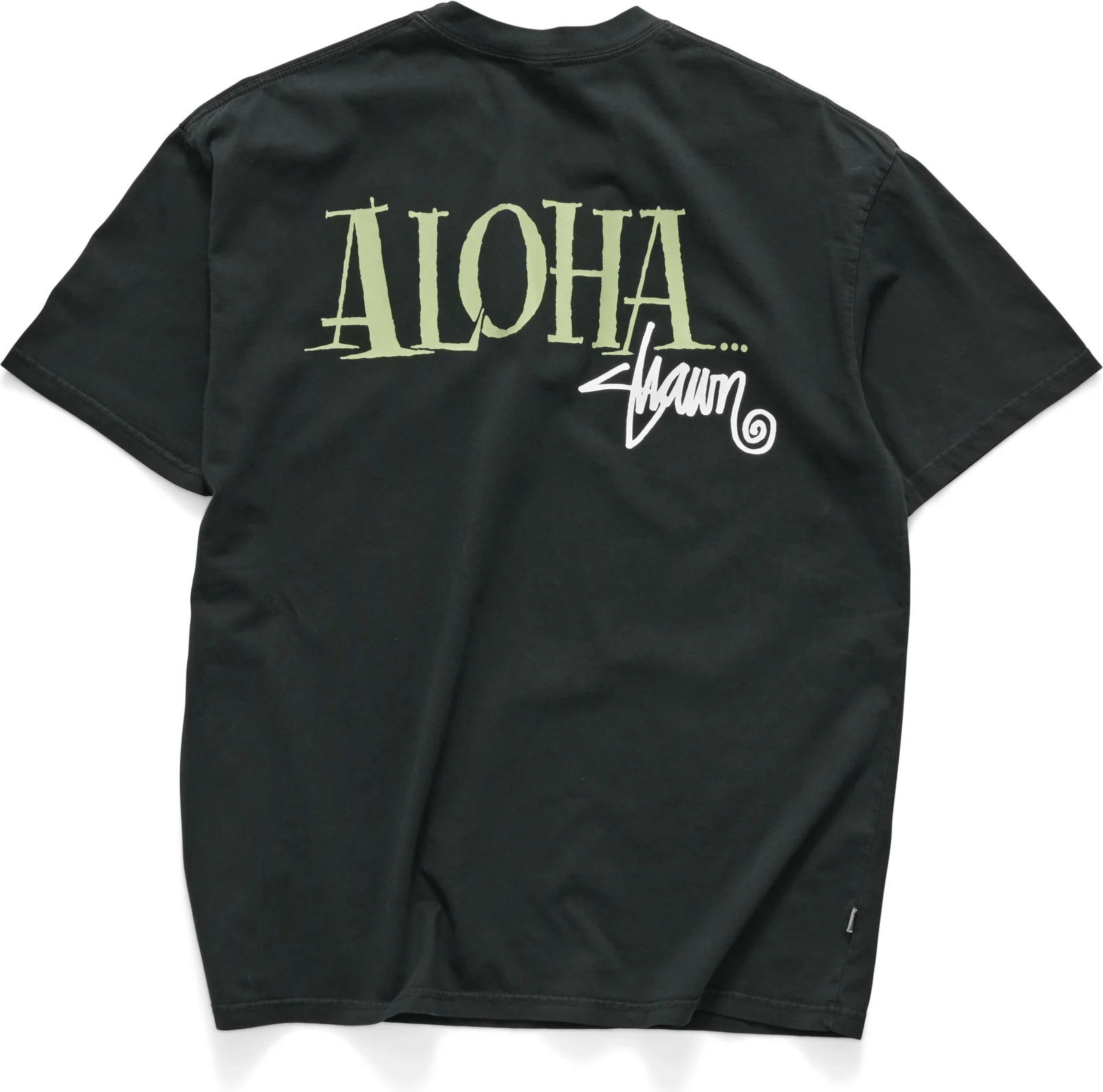 S DOUBLE Aloha t-shirt - Pigment Black