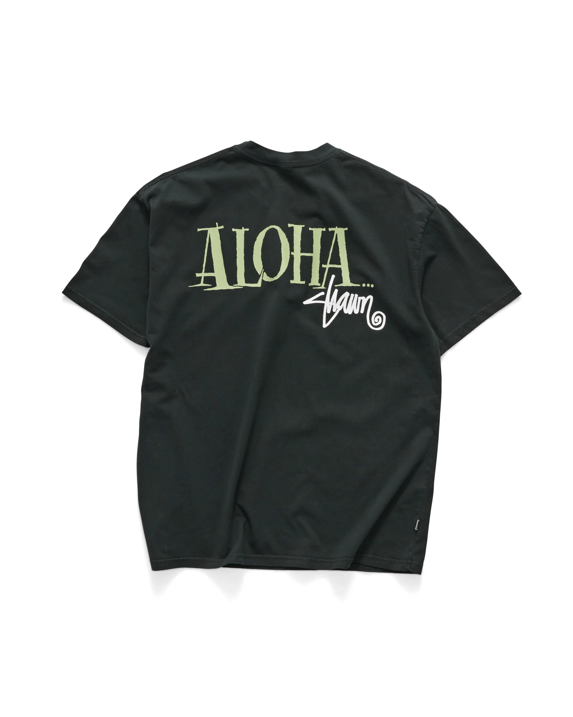S DOUBLE Aloha t-shirt - Pigment Black