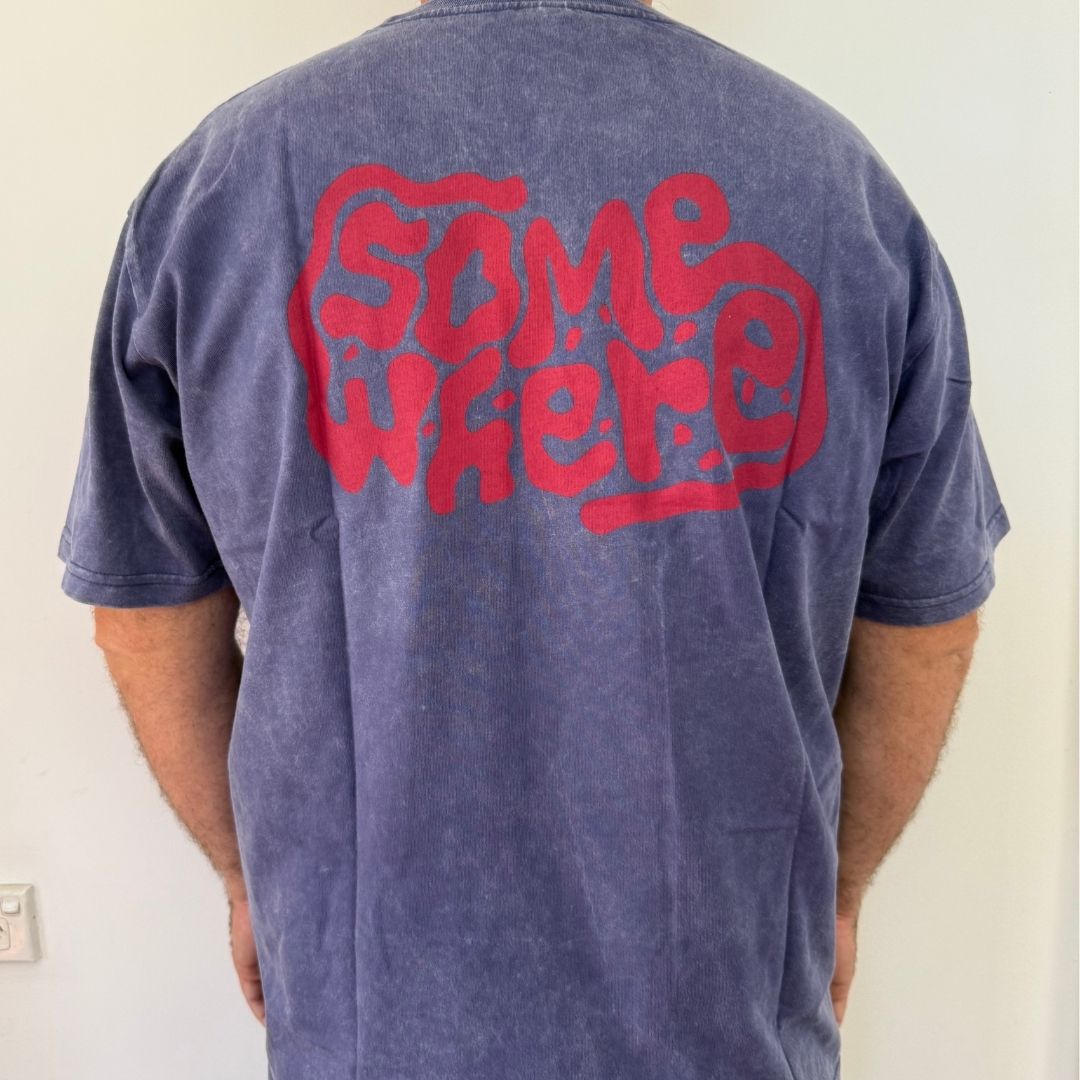 Somewhere - Ripple Tee - Purple Haze