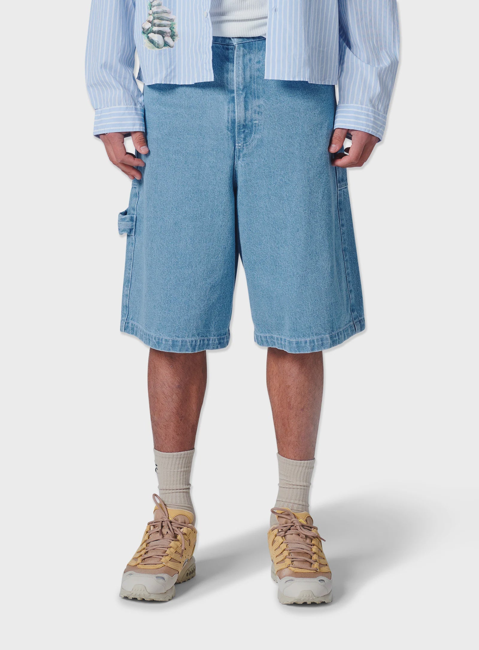 Barney Cools Denim Jort Stonewash