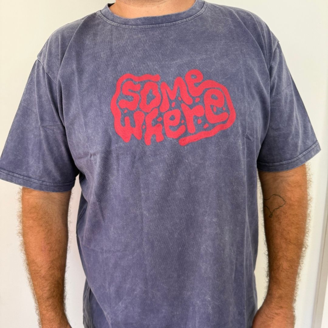 Somewhere - Ripple Tee - Purple Haze
