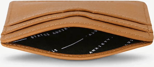 STATUS ANXIETY together for now wallet - tan