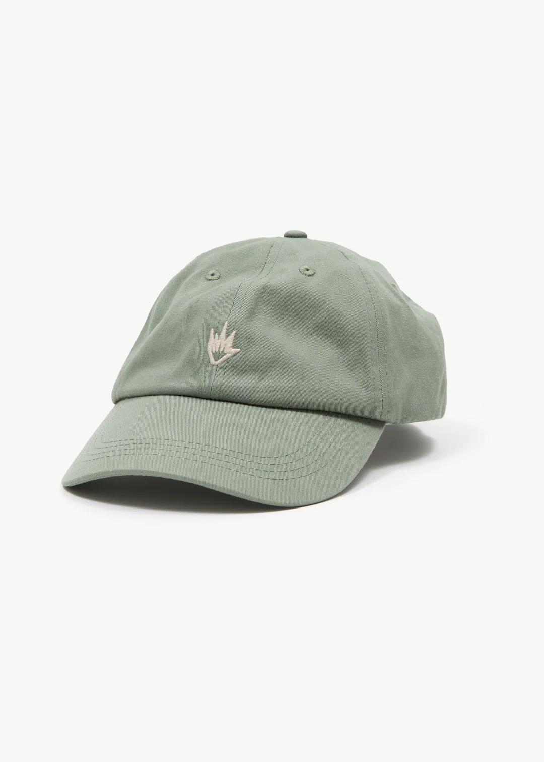 AFENDS Core six panel cap - Oil green