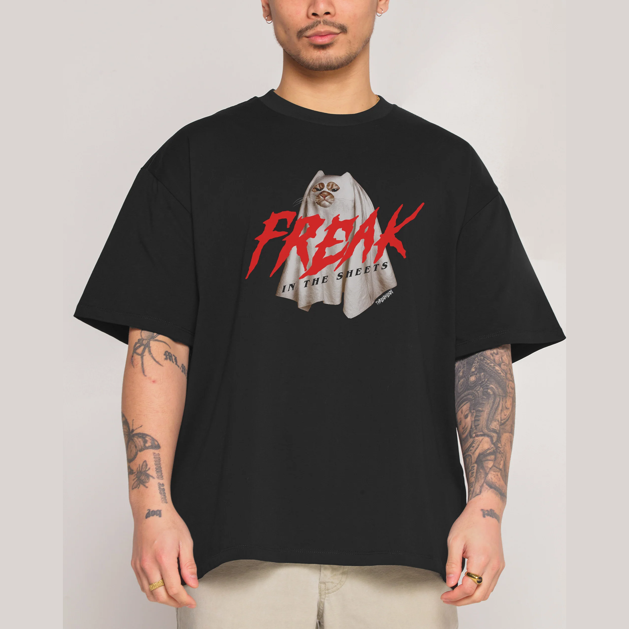 Threadheads Originals Freak in the Sheets Oversized Tee Black