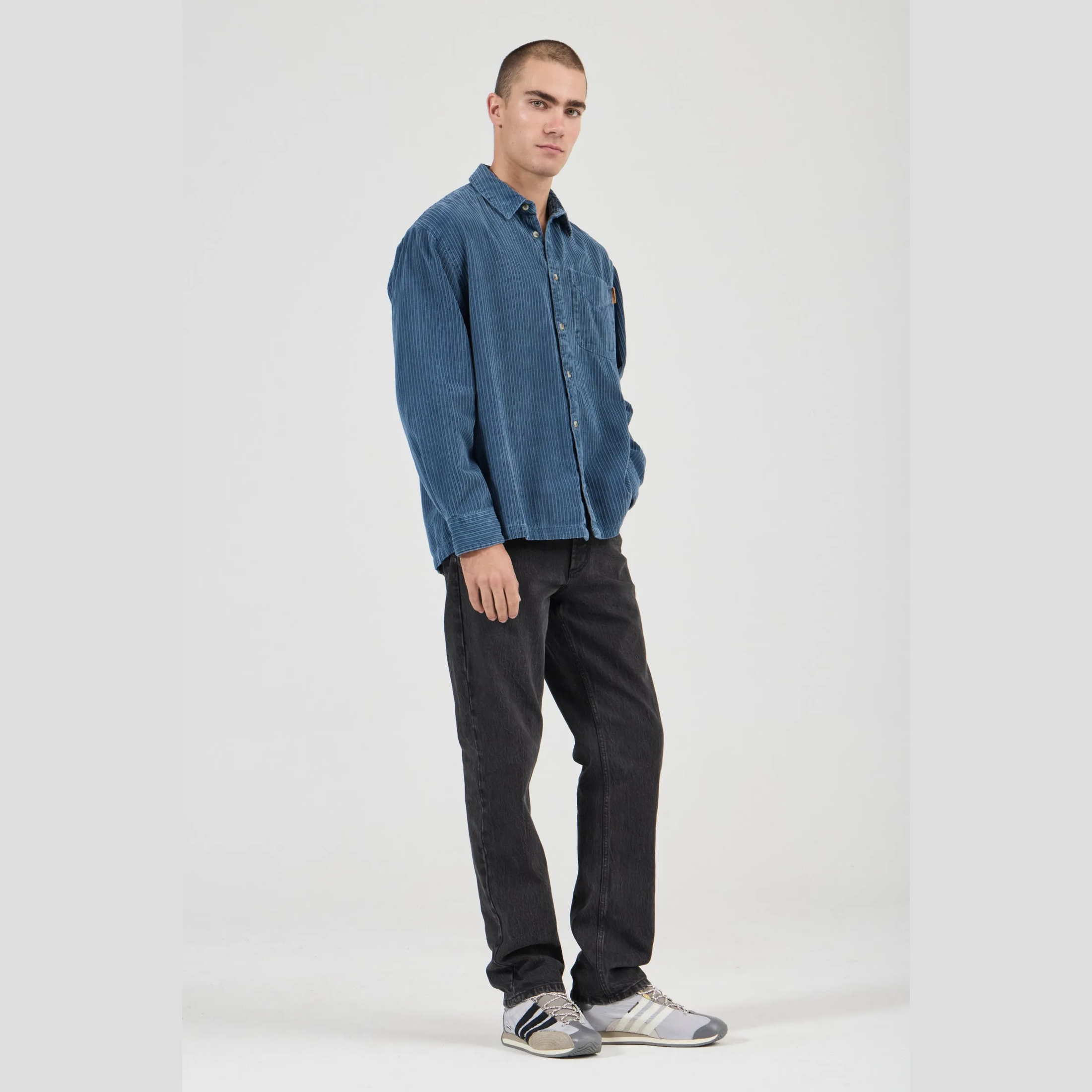 ROLLA'S Campus Chunky Cord LS Shirt