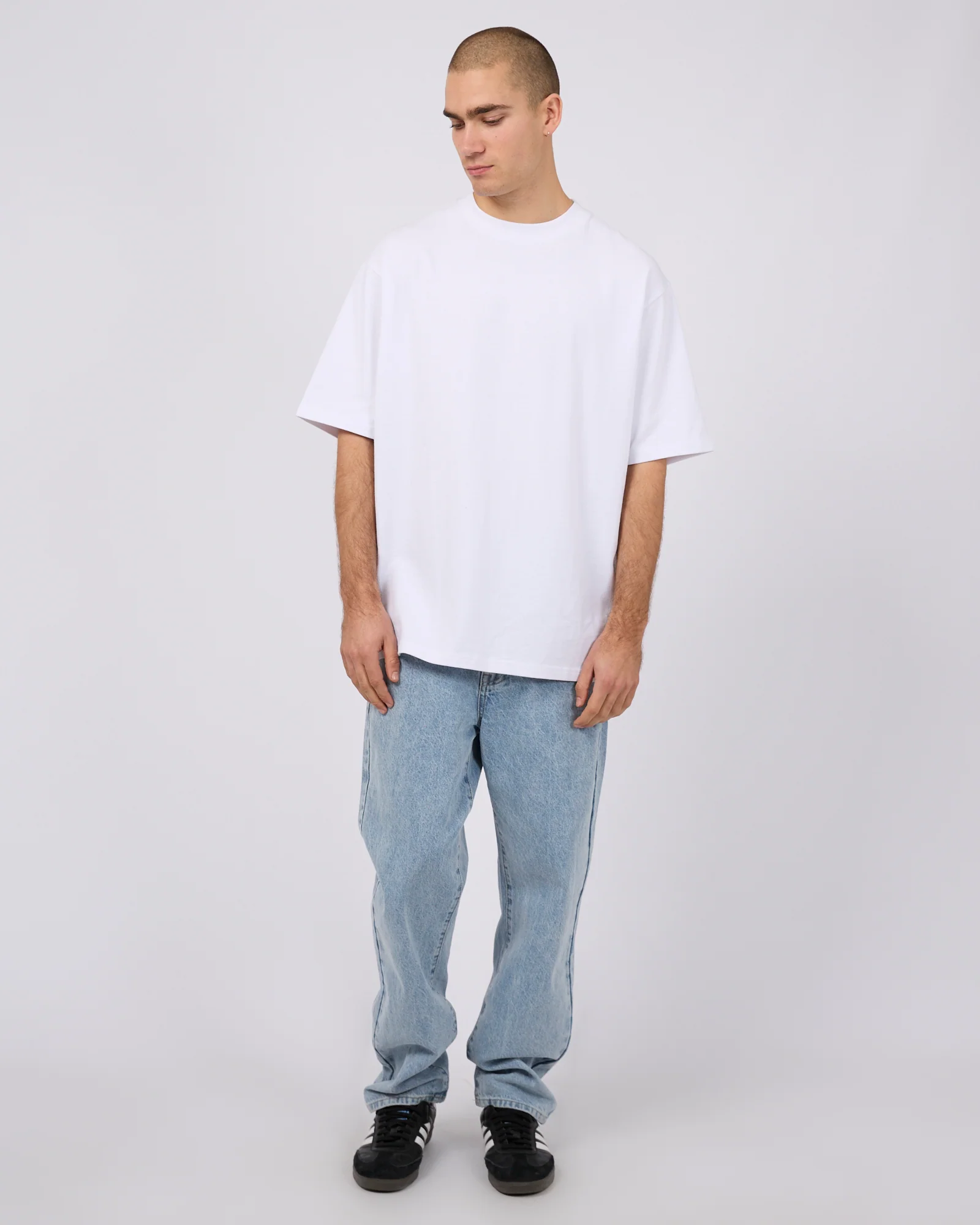 SILENT THEORY Heavy weigh tee - White
