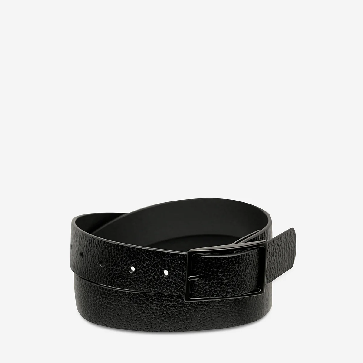 STATUS ANXIETY Getting real belt - Black/black