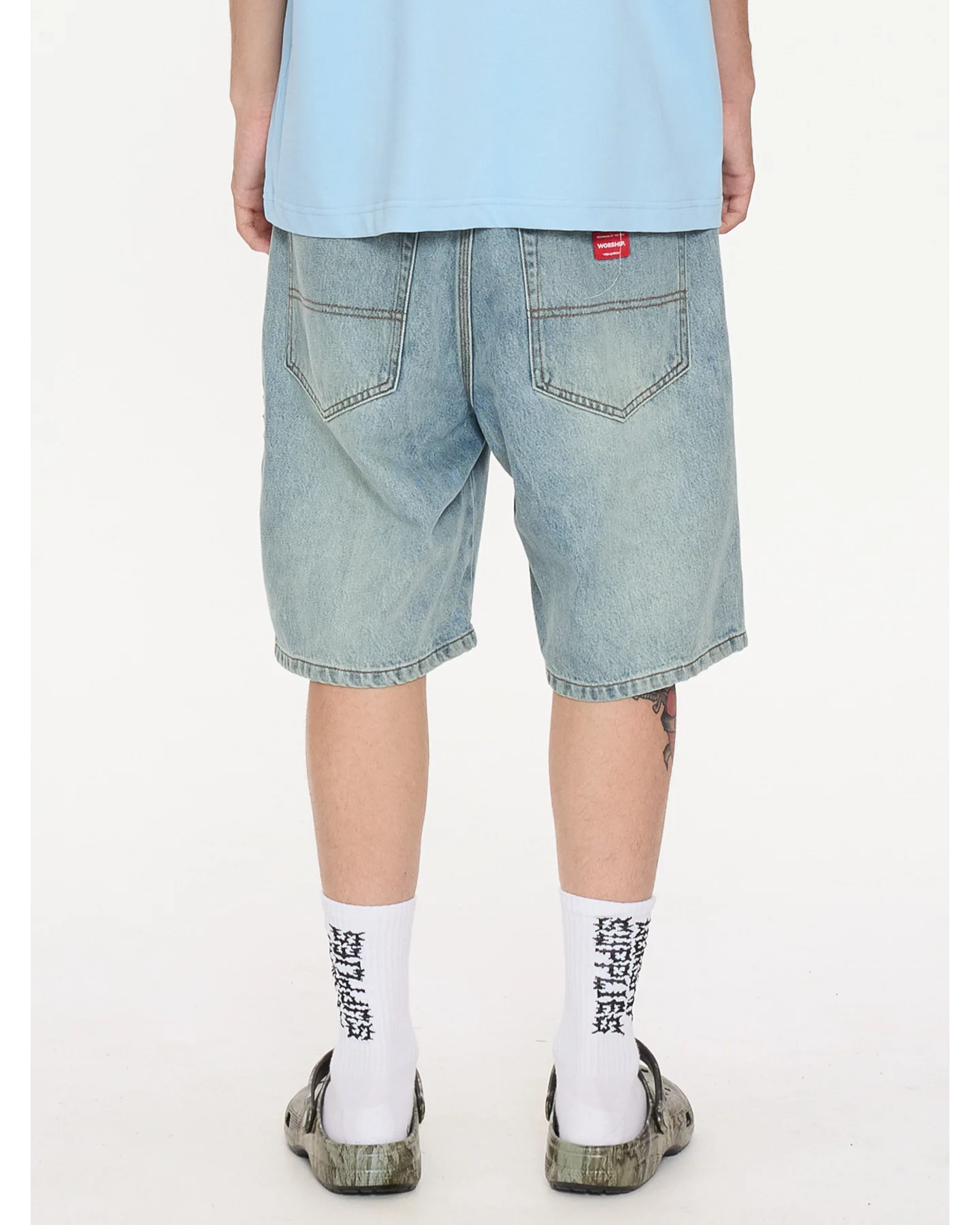 WORSHIP Dreamers Big Dawg Jean Short - Light N Dirty