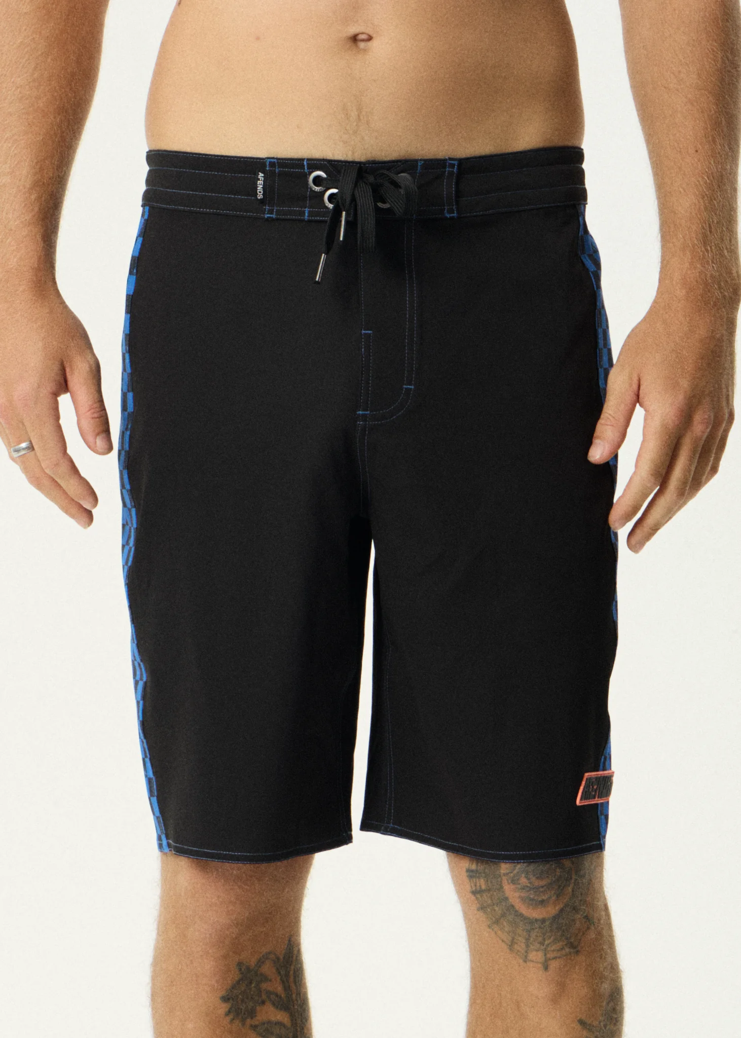 AFENDS In'It 1000 - Surf Related V2 Boardshort 20" - Black