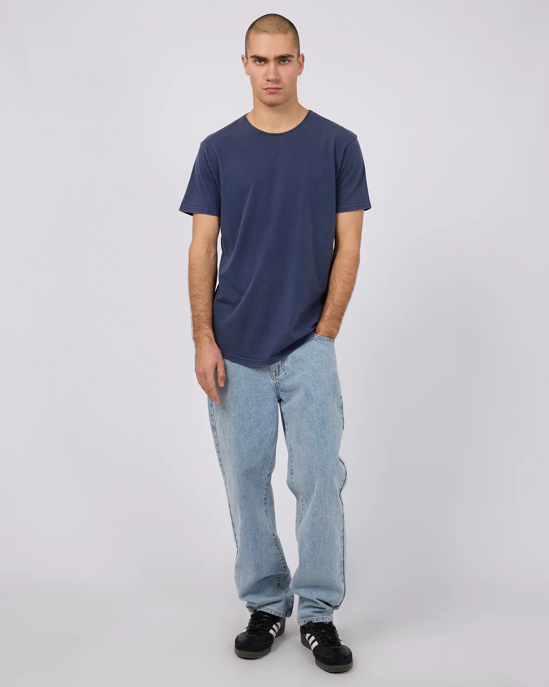 SILENT THEORY Tail tee - Navy